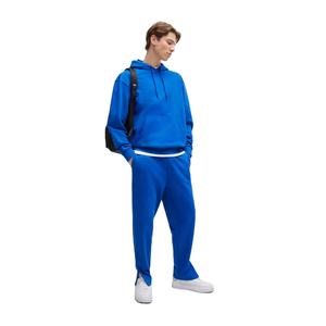 ชุดวอร์มฮู้ดดี้ผู้ชายแบบโอเวอร์ไซส์ คุณภาพสูงสุด ดีไซน์ไหล่ตก ผ้าฟลีซคอตตอน 100% สไตล์ลำลอง - Product Image 1