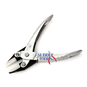 Alicates para Joyería DIY de 140 mm, Mordazas Planas de Nylon Suave, Herramientas de Acero Inoxidable que No Dañan, para Fabricación de Joyas D - Product Image 1