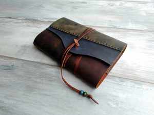 Soft Touch Genuine Leather Luxury Notebook Cover <b>Case</b> Protection Refillable Journal Writing Holder Office Supply NBC-0019 - Product Image 2