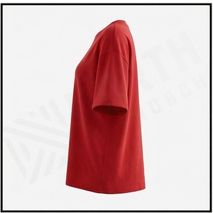 T-shirts personnalisés en satin de polyester à col rond et manches courtes pour femmes, écologiques, décontractés, avec logo OEM, style streetwear, été, vente en gros - Product Image 3