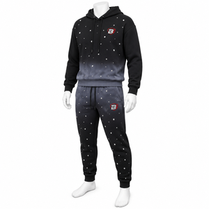 Tracksuit Custom Polyester/Cotton Zip <b>Hoodie</b> Set Pink Winter Windbreaker Quick Dry <b>Men</b> Women Tennis <b>Running</b> Training Volleyball - Product Image 2