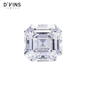 เพชร D'vins Jewels ทรง Asscher แบบหลวม เพชร CVD HPHT ที่เพาะเลี้ยงในห้องปฏิบัติการ - Product Image 1