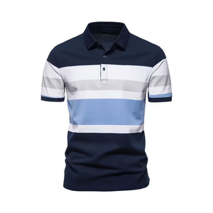 เสื้อโปโลชาย แขนสั้น ขายส่ง ราคาถูก ขายดีที่สุด ผ้าฝ้าย 100% เสื้อกอล์ฟโปโลชาย เสื้อกีฬาชาย เสื้อโปโลปักโลโก้ - Product Image 1