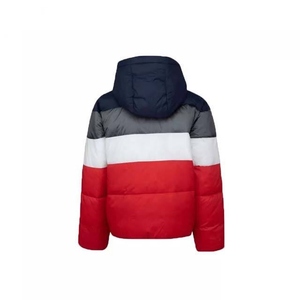 Men's Stylish Hooded Puffer Jacket <b>Quilted</b> Waterproof Breathable Canvas Outerwear Zipper Closure Wind Resistant <b>Winter</b> Outdoor - Product Image 3