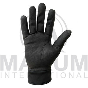 Gants de moto en cuir, longueur poignet, style sportif, respirants, pour usage extérieur, quatre saisons, non doublés, noirs - Product Image 2