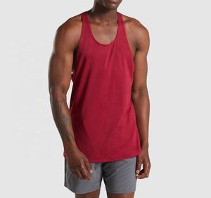 เสื้อกล้ามออกกำลังกายแบบถักระบายอากาศได้สำหรับผู้ชายเสื้อกล้ามสำหรับเพาะกายเล่นฟิตเนสโลโก้แบบวินเทจ - Product Image 1