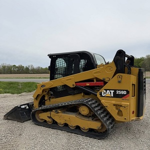 Chargeuse compacte sur pneus Cat, engin de construction de qualité supérieure, chargeuse frontale compacte de haute qualité, livraison rapide, prix d'usine - Product Image 1