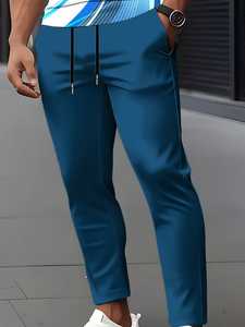 Conjuntos Deportivos de Verano para Hombre, 100% Algodón, Corte Regular, Ropa Casual Ligera para Entrenamiento, Nueva Colección al por Mayor - Product Image 5