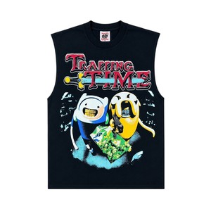 T-shirt Fck a Sad Story Grind Harder Cut pour streetwear, 100% coton, coupe ample - Product Image 1