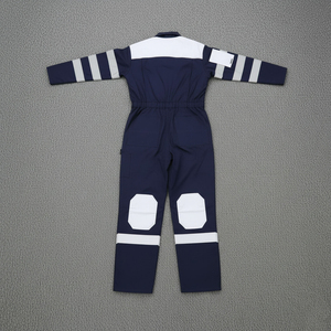 Reflective Safety <b>Overall</b> with Long Sleeves for <b>Construction</b> Mining and Mechanical Work Use - Product Image 4