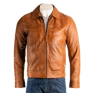 Direct Factory Export Genuine <b>Leather</b> Coat for Retailers Worldwide Custom Manufacturing Production Service - Product Image 2
