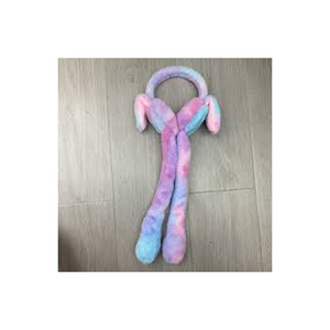 Pastel Plush <b>Ear</b> <b>Muffs</b> With Attached Scarf For Warmth And Style - Product Image 4