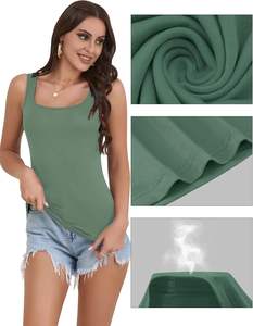 Débardeur Femme Moderne en Maille Extensible Douce et Respirante, Séchage Rapide, Écologique, Confortable - Product Image 5