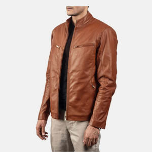 Veste en cuir de vachette au design élégant, fabricant professionnel, tissu léger de haute qualité, veste d'hiver tendance pour garçons - Product Image 4