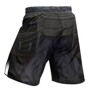 Pantalones Cortos Deportivos para Hombre, Corte Regular, Poliéster/Algodón, Secado Rápido, Ligeros y Duraderos, para Jiu Jitsu, MMA, Entrenamiento, Gimnasio, Uso Diario - Product Image 6