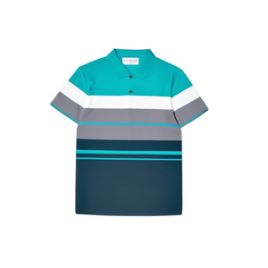 Custom <b>Men's</b> Business Casual Solid Pattern <b>Short</b>-Sleeved <b>for</b> Polo Top in Anti-Wrinkle Knitted Fabric (4XL) - Product Image 2