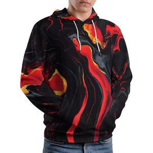 Fournisseur pakistanais – Nouveaux sweats à capuche unisexes brodés en tissu éponge avec poches, 100 % coton, pour l'hiver, style streetwear, haute qualité - Product Image 1