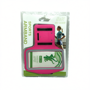 S N Sports Armband <b>Pink</b> Size 3.7 4.0 For Phone Running Workout - Product Image 2