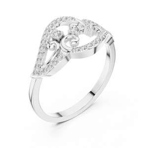 Anillo de oro macizo de 14k para mujer con diamante de corte redondo, simple, único y minimalista, para regalo, compromiso, aniversario, boda - Product Image 5