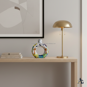 แจกันเซรามิกเคลือบเงาสีขาว AG Elements ทนทานต่อการขีดข่วน ผลิตด้วยมือ เป็นมิตรกับสิ่งแวดล้อม น้ำหนักเบา กันน้ำ ทันสมัย คุณภาพสูง - Product Image 4