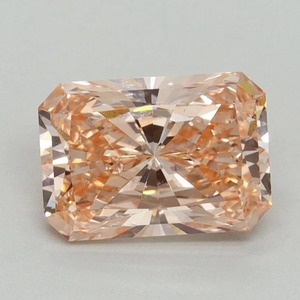 Diamant rose fantaisie de laboratoire, taille radiant, de 1,00 à 5,00 carats, certifié, clarté VVS VS, diamant rose synthétique pour bague - Product Image 1