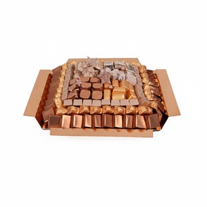 Attractive Design Metal Chocolate Tray Wholesale Dessert Serving Platter For Wedding <b>Party</b> Home Decoration Dessert Display - Product Image 4