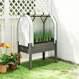 Fioriera da Esterno Grigio Scuro per Coltivare Frutta, Verdura e Fiori - Categoria Prodotto: Sacchi per Coltivazione - Product Image 2