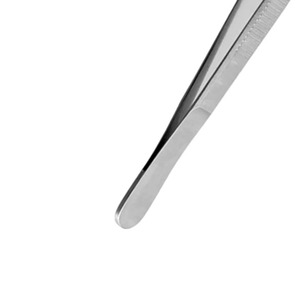 Pince à épiler pour extensions de cils en acier inoxydable, droite et courbée, à pointe fine, instrument chirurgical, best-seller - Product Image 6