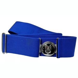 Cinturón Estilo Rhodesiano SAS Azul para Oficiales de Seguridad 2026, Hecho a Medida con Hebilla de Cuero de Alta Calidad - Product Image 1