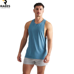 Camisetas sin mangas para hombre, transpirables, de talla grande, diseño OEM, las más vendidas, de Pakistán, ropa deportiva para hombre. - Product Image 2