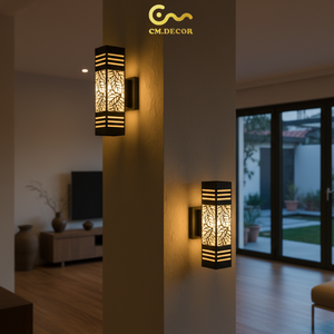 Flush Mount Wall light Viet Nam CM Decor 300lm steel/inox Living Room / Bedroom / Hallway Auto Cad Layout 3500K (Warm White) LED - Product Image 2