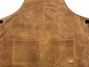 Nouvelle Vente Directe d'Usine du Pakistan : Tablier de Cuisine Unisexe de Haute Qualité en Sergé de Cuir, avec Poche Personnalisée et Impression Numérique, pour Uniforme de Chef - Product Image 4