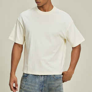 New Arrival Drop Shoulder <b>Boxy</b> Fir <b>T</b> <b>Shirt</b> For Men High Quality Custom Printed Men <b>Boxy</b> Fit <b>T</b> <b>Shirts</b> In Low MOQ - Product Image 6