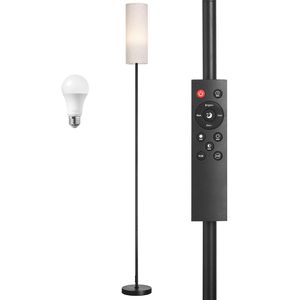 Lampada da Terra Moderna con Colori Dimmerabili e Regolabili in Intensità Continua, Controllo Remoto, Interruttore a Pedale e Controllo tramite App - Product Image 1