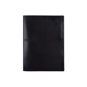 Vertical Real Leather <b>Passport</b> <b>Holder</b> Case Deep Cut Sleeve Business Card Pocket Transparent ID Window Slot For Air Travel Bills - Product Image 4