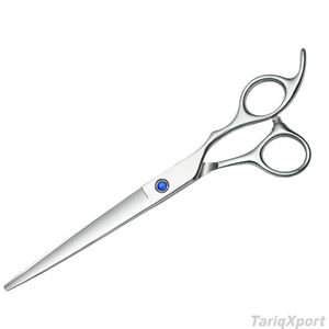 Ciseaux à effiler pour droitiers en acier inoxydable 6CR13 à lame pointue de 7 pouces, manche long, outils de coiffure pour barbier - Product Image 2