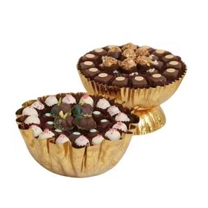 Bol à chocolat en métal pour hôtel, bol à bonbons en acier inoxydable pour fruits secs et en-cas - Product Image 5