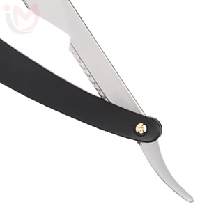 Folding Shaving Knife Double <b>Edge</b> Blade Shave Beard Cutter Manual Shaver Professional Stainless Steel Sharp Salon Razor Holder - Product Image 3