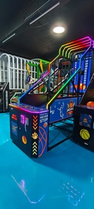 Máquina de Juego de Baloncesto Arcade HGR Amusement Basket Ball Hoop Dreams con Pantalla LCD de 55 Pulgadas, 1 Jugador, Construcción de Plástico - Product Image 3