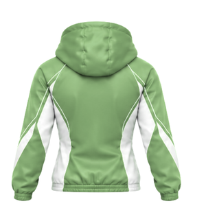 Ensemble athlétique deux pièces pour femmes, veste à capuche entièrement zippée et pantalon de jogging évasé pour l'entraînement, le jogging, la marche et les loisirs - Product Image 6