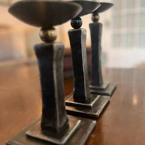 Durable And <b>Light</b> Weight Handcrafted Iron Metal Candle Holder for <b>Tea</b> <b>Lights</b> and Pillar Candles, Suitable for Indoor Decoration - Product Image 3