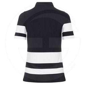 Faible MOQ, T-shirt décontracté durable et respirant pour femme, en polyester/coton - Product Image 2