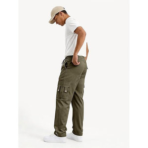 Pantalones Cargo Modernos para Senderismo al Aire Libre, Estilo Casual, Tela Cómoda, Cintura Elástica, Múltiples Bolsillos, Marca Solid Trader - Product Image 3