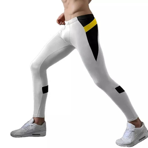 Bodybuilding <b>Men's</b> Sportswear Gym Wear Leggings 2025 Latest Model Fitness Yoga Wear Seamless <b>Tights</b> <b>Men</b> Leggings - Product Image 5