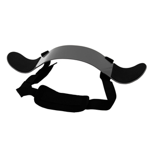 Arm Blaster en caoutchouc personnalisé - Marque Sportive, 4 pouces de largeur, équipement de fitness de haute qualité pour la musculation des bras, logo personnalisé - Product Image 2