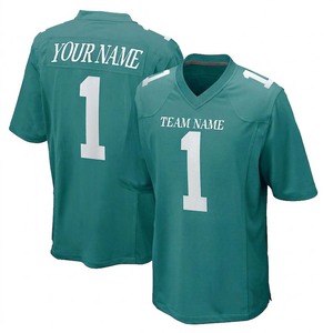 Maillot de sport court en mesh à séchage rapide Uniswift personnalisé pour homme, design surdimensionné, style football américain - Product Image 2