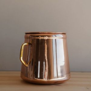 Unique design Copper Moscow Mule <b>Mug</b> Stainless Steel Tumbler <b>with</b> <b>Handle</b> - Product Image 3