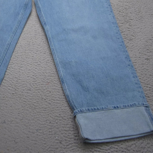 Jean ample taille mi-haute pour femme, coupe décontractée, personnalisable, en denim, vente en gros, marque privée, best-seller - Product Image 4