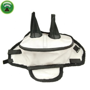 Máscara de moscas de caballo con protección UV \ Máscara de moscas de PVC de caballo \ Velo de mosca de caballo - Product Image 2