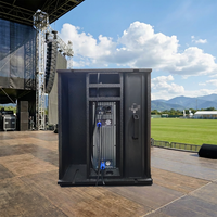 Ensemble de colonnes audio mono portables LS3 Active en bois, 800 W, avec garantie de 3 ans et connectivité XLR/Speakon